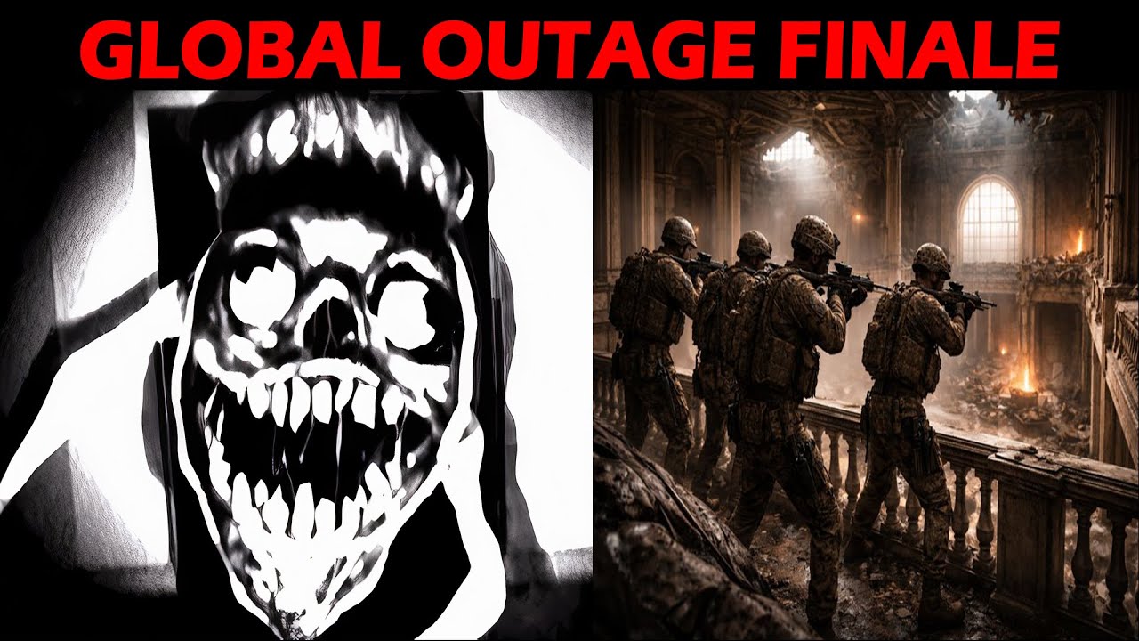 Mr Incredible Becoming Uncanny (Story Mode) - Global Outage Finale