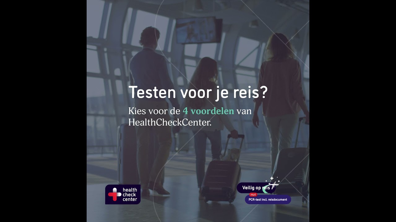 Veilig op reis met HealthCheckCenter