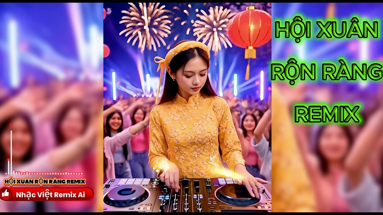 NHẠC TẾT 🎧 HỘI XUÂN RỘN RÀNG REMIX - NHẠC EDM VIỆT NAM & REMIX CỰC XỊN - NGHE LÀ CUỐN