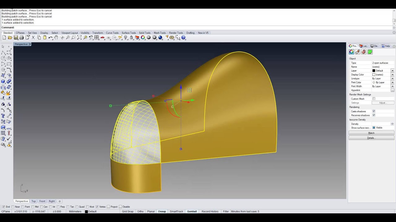 ThinkDesign Vs. Solidworks Vs. Rhinoceros part. 2