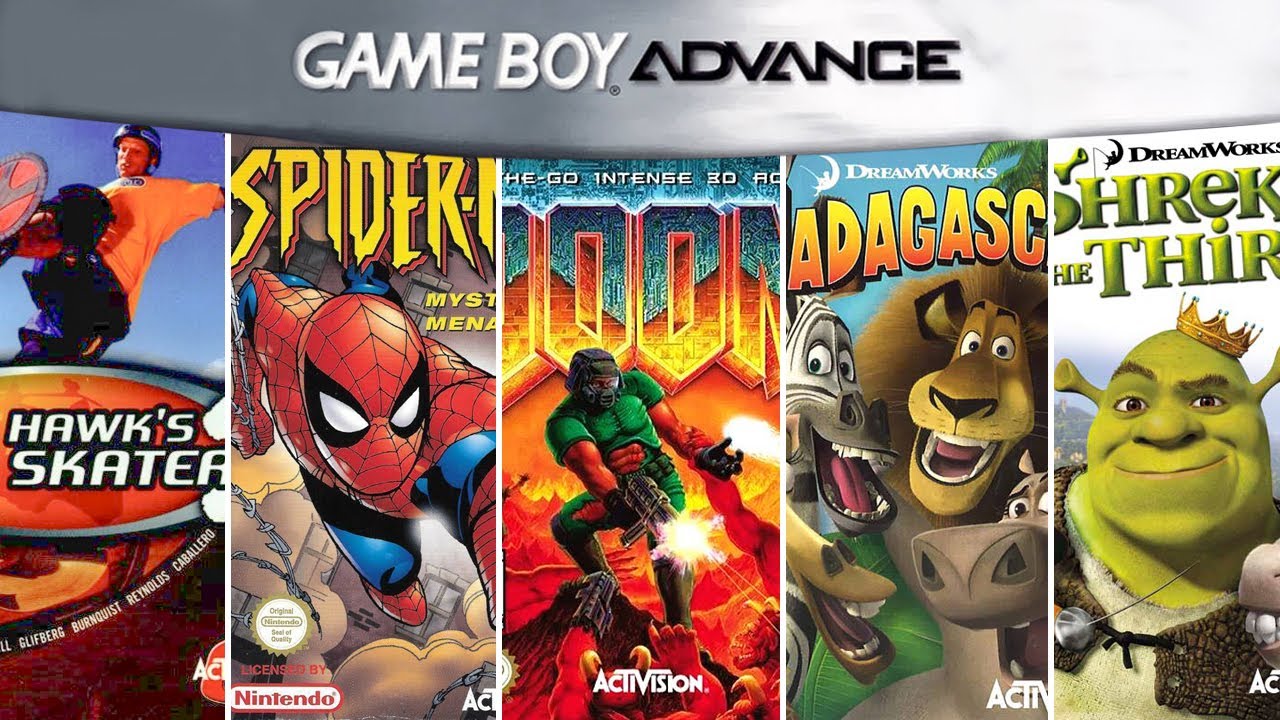 Игры Activision для GBA
