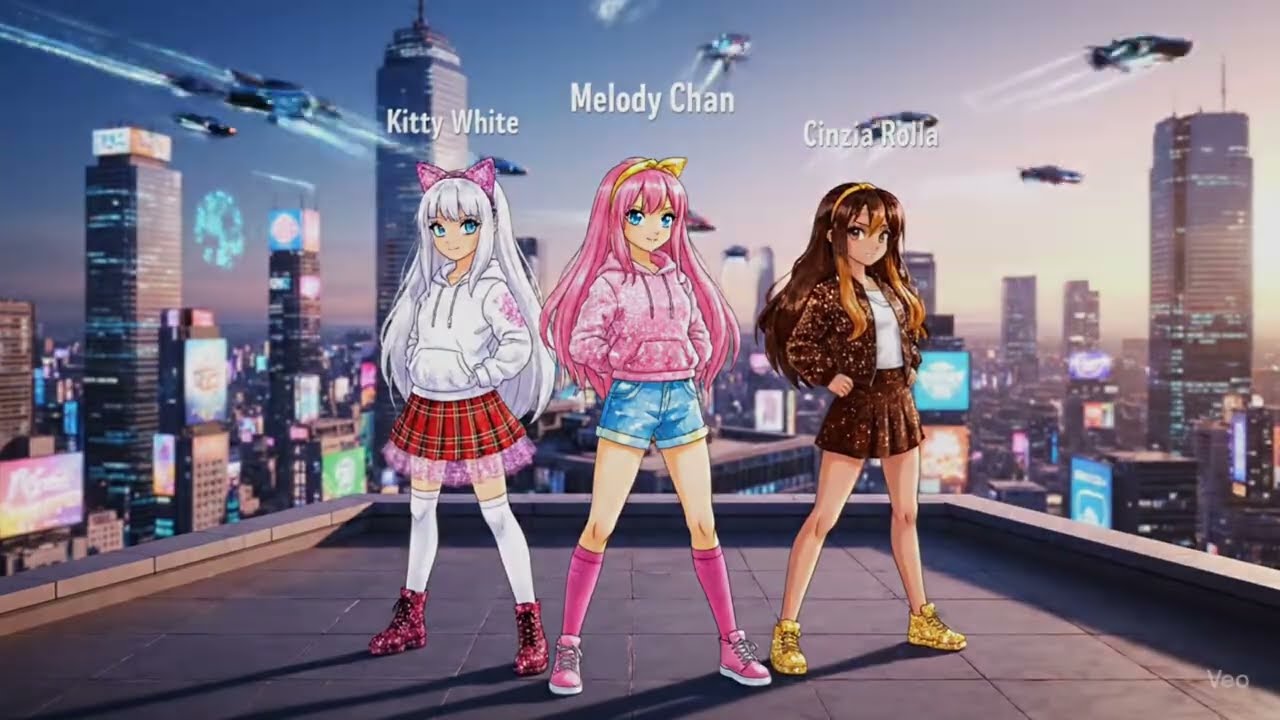 Anime Action Series The SugarByteSquad #animegirl #animefantasy #animeaction #animeseries #anime
