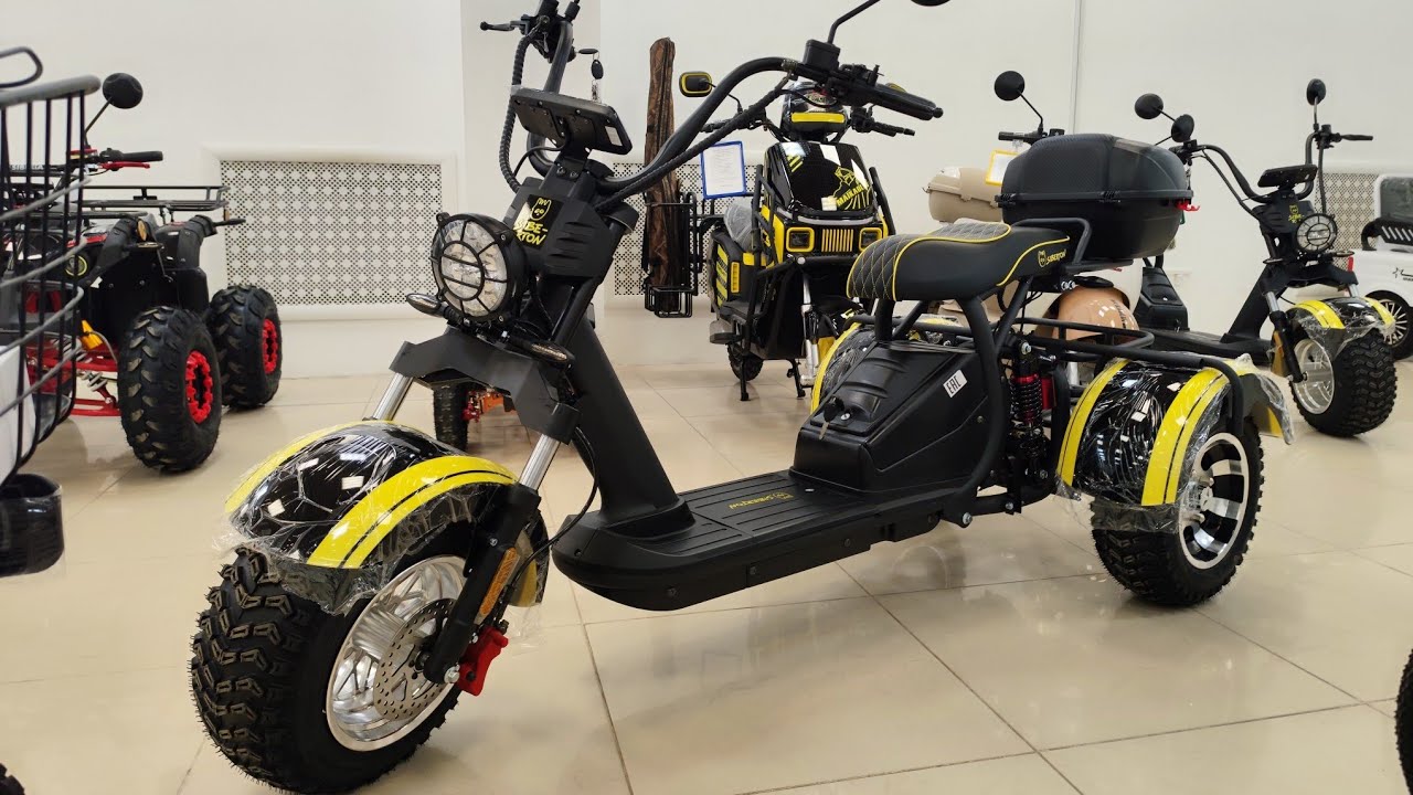 Электротрицикл SIBERTON PRO TRIKE 3000W краткий обзор крупным планом #kugoorussia33