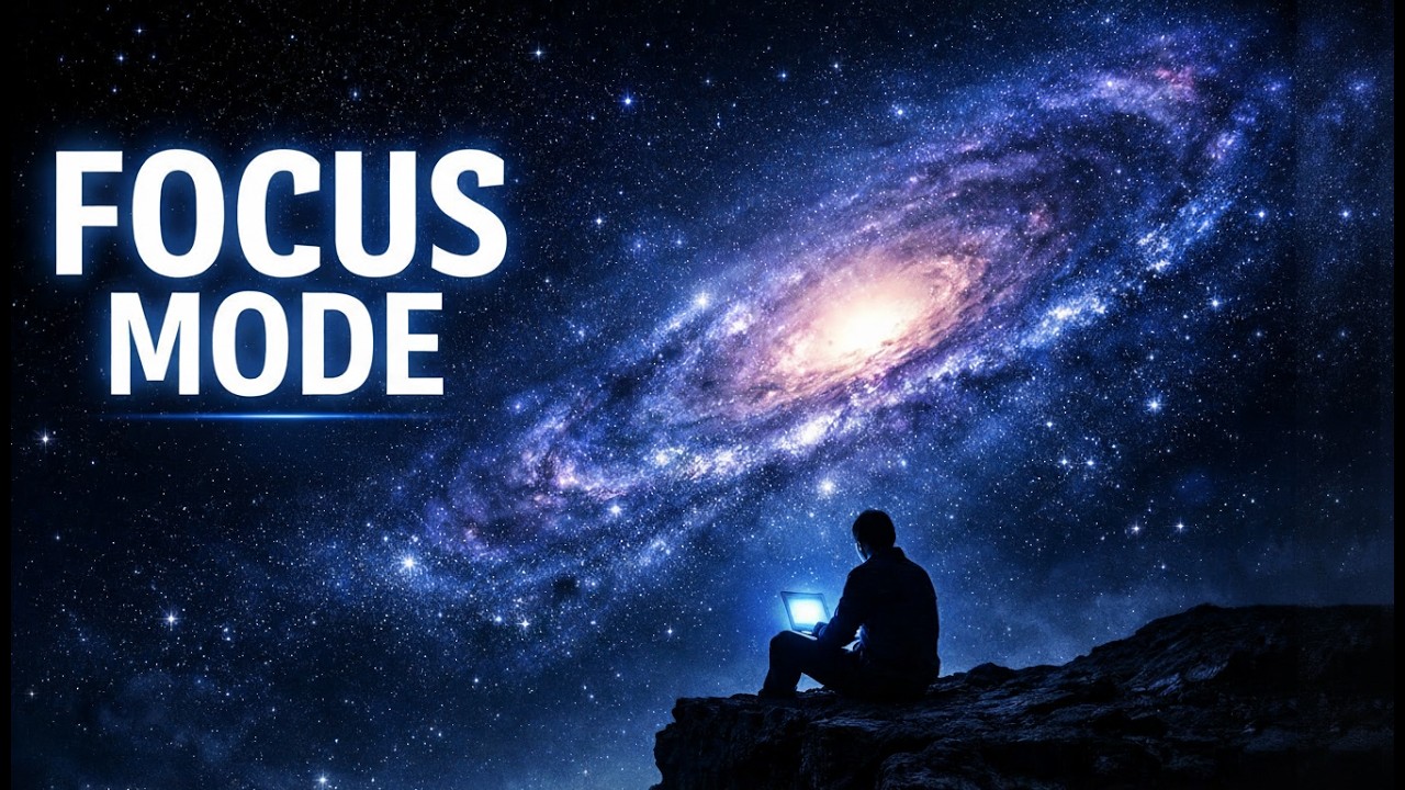 FOCUS MODE 🌌 2 Hour Deep Space Ambient for Study, Coding & Productivity | Calm Work Music