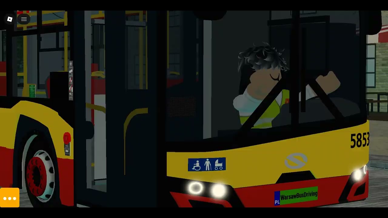 Elektryczny Solaris Urbino 18 Elektric Przejazd techniczny [Warsaw Bus Driving]