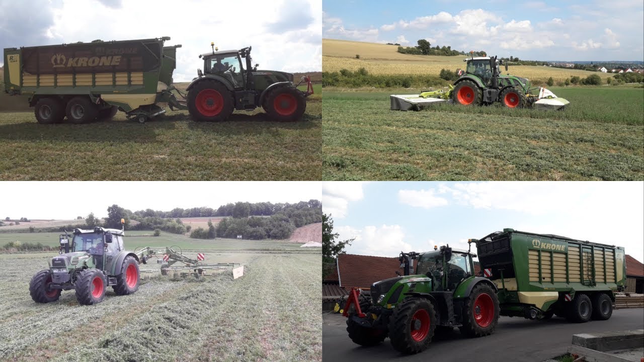 Grassilage  | Fendt 718 am Limit