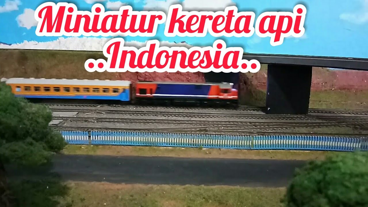 Minatur kereta api Indonesia @Dwi NIANTO #