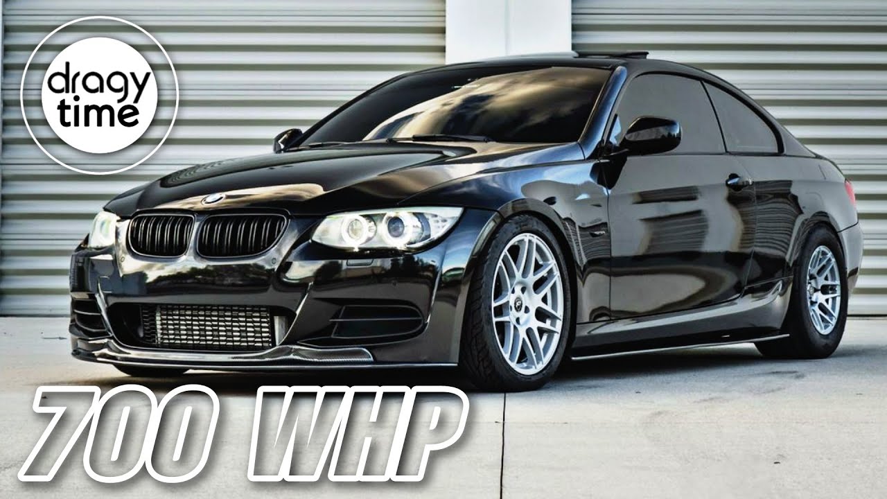 700 WHP BMW 335i N54 STOCK ENGINE | PT6466 Turbo | Acceleration from 100-200 Km/h & 60-130 mph