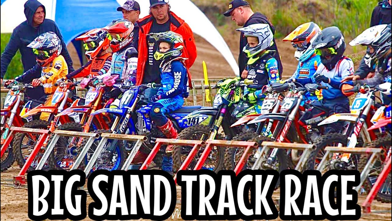 BIG SAND TRACK RACE | DUTCH CHAMPIONSHIP 2023 | Liljann141 | Yamaha YZ65 #84