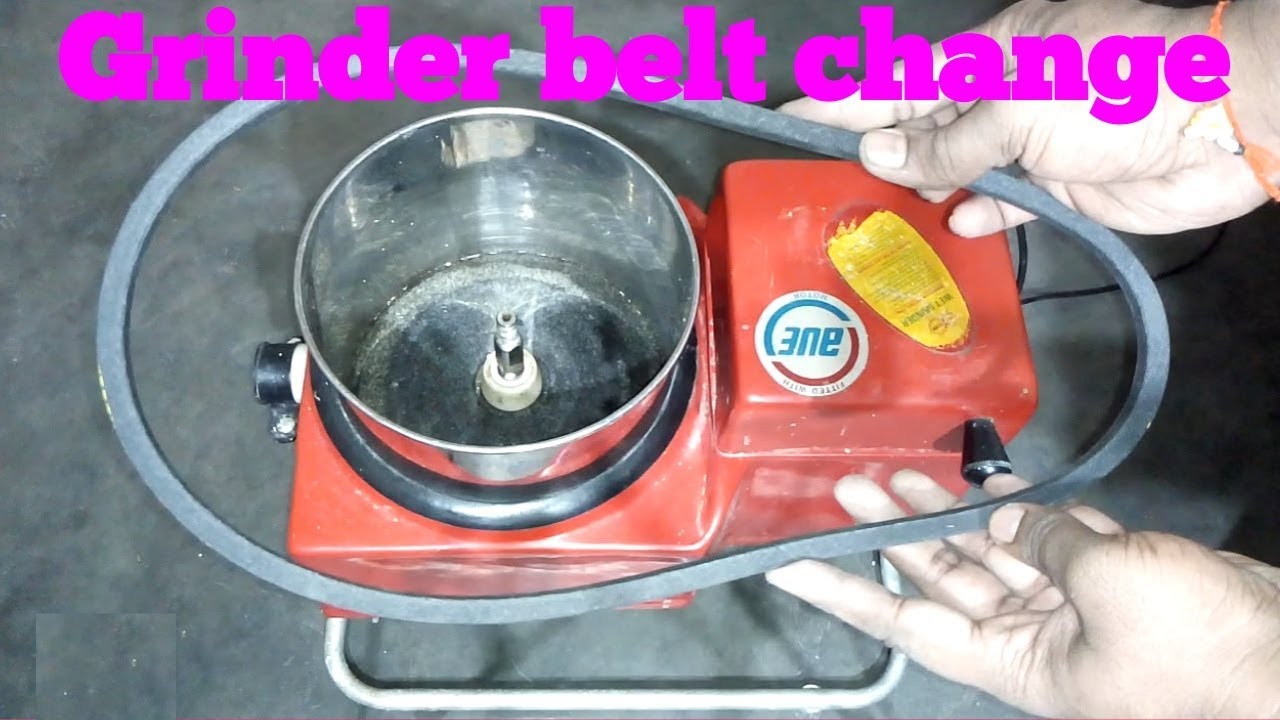 how to change grinder belt in tamil