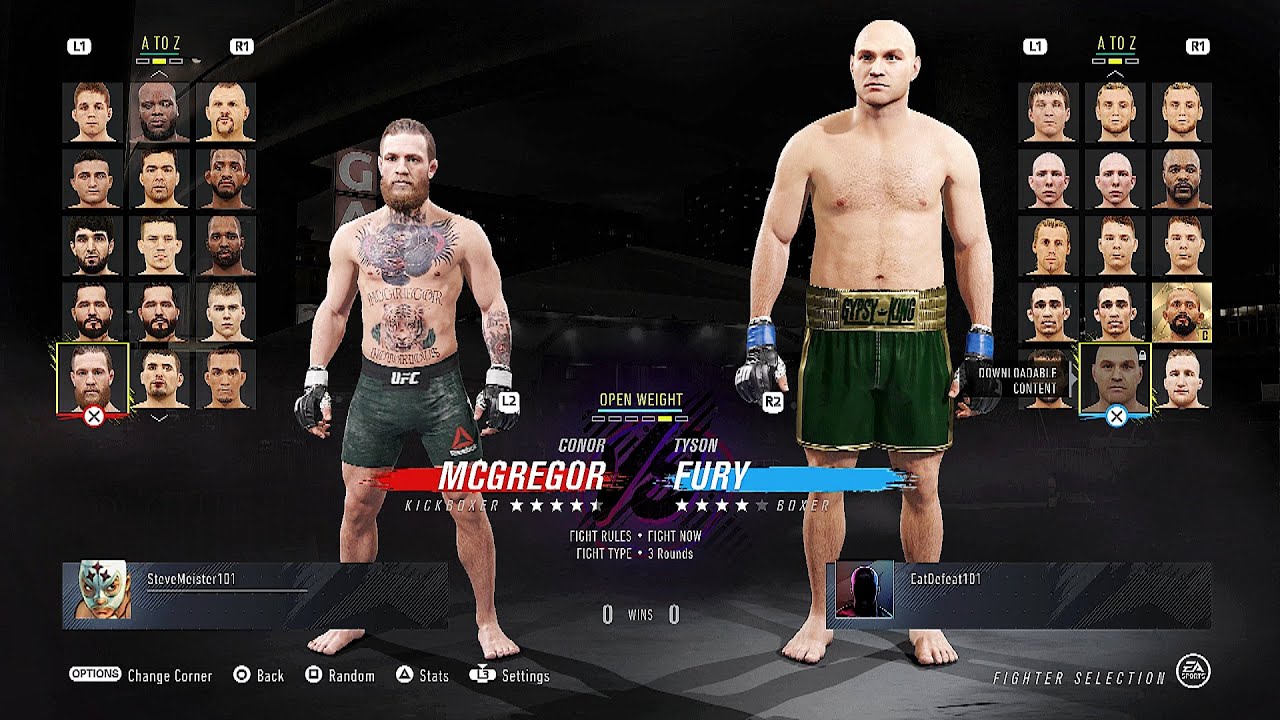 UFC 4 - Full Roster, All Fighter Visuals, Ratings & More (EA Sports UFC 4)