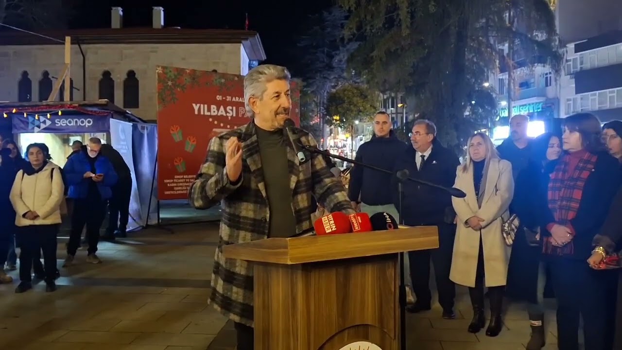 Sinop'ta Yılbaşı Pazarı açıldı