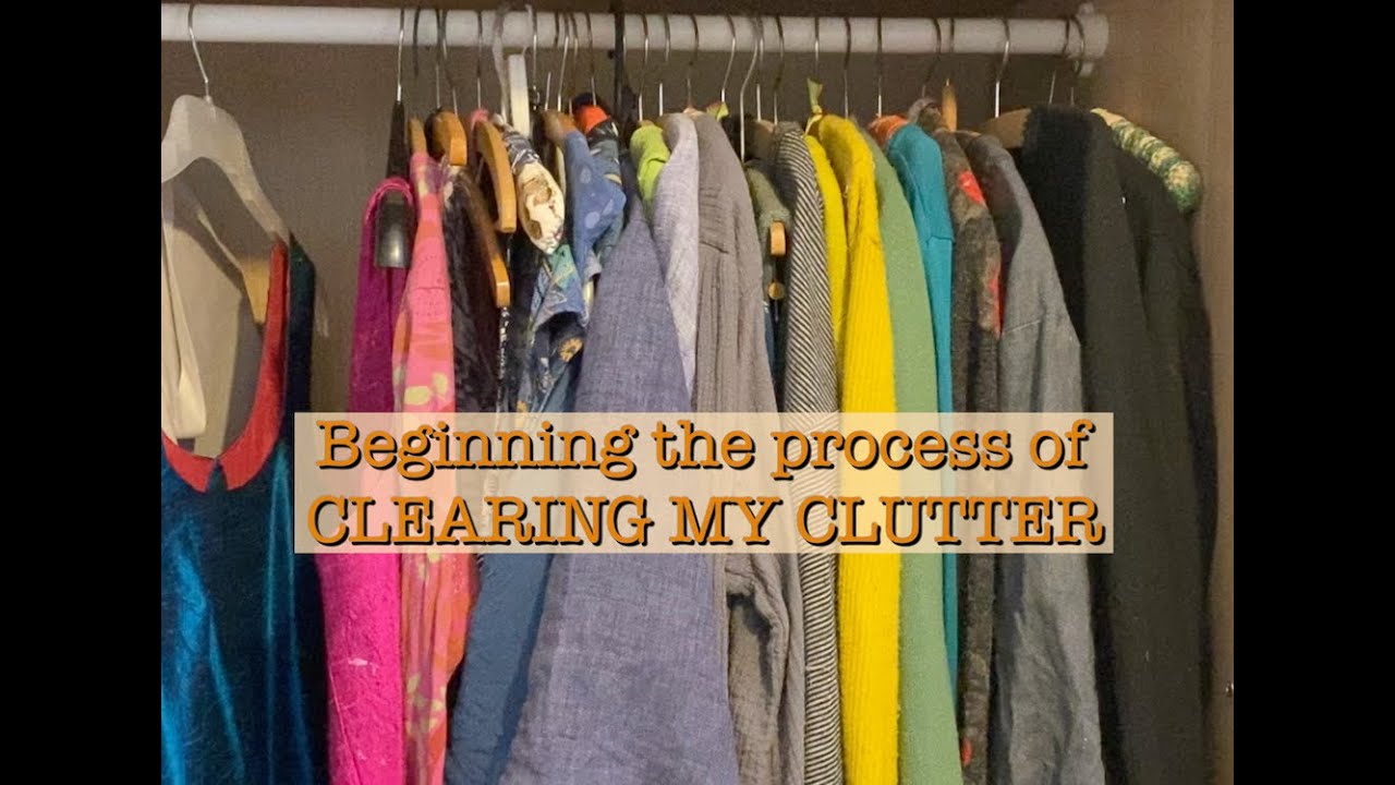 Beginning the process of Clearing my Clutter!