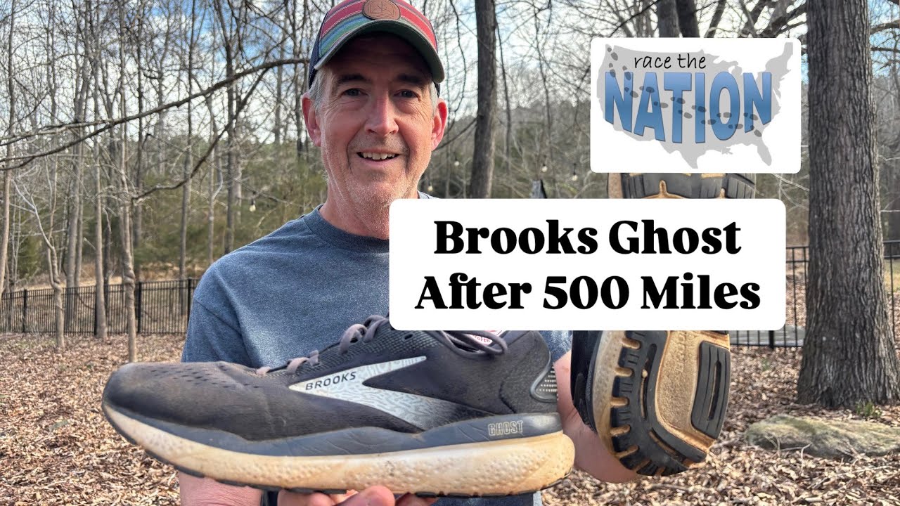 Brooks Ghost 500 Mile Review