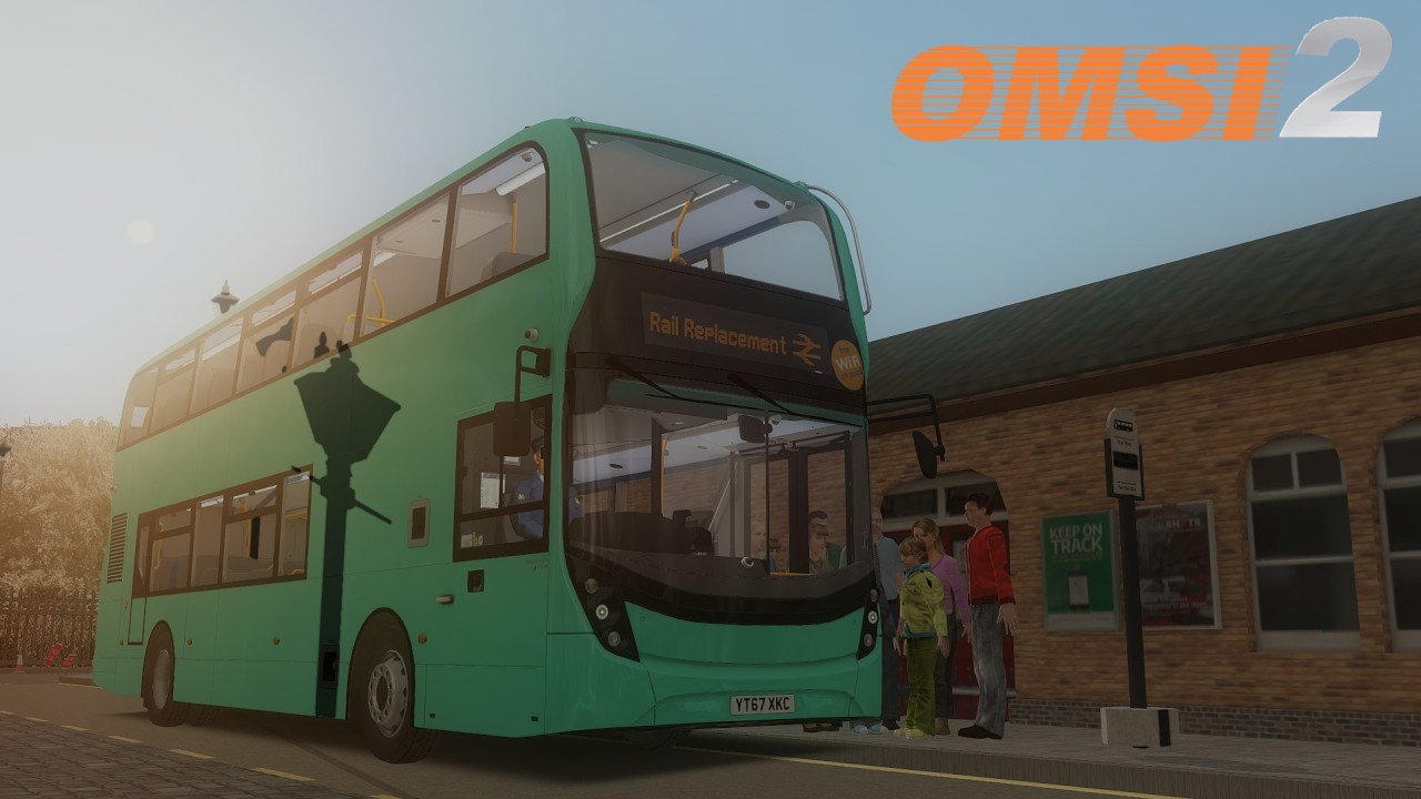 OMSI 2 | (Route Visual) Yorkshire Counties 3.0 Rail Replacement | Scania N250UD Enviro 400MMC