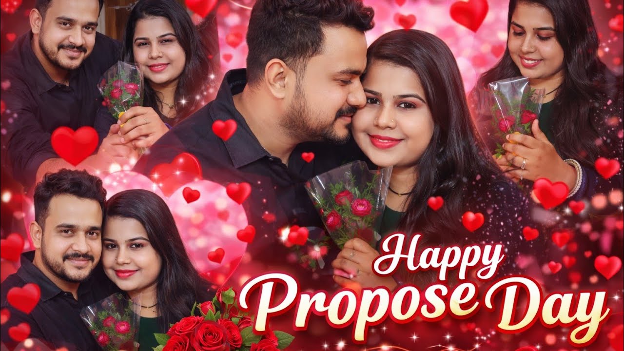 Propose Day Special ❤️ | Gulab ke Saath Pyara Sa Proposal 🌹 | Couple Vlog 