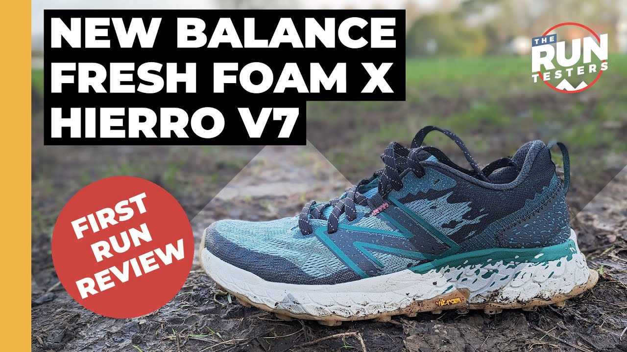 New Balance Fresh Foam X Hierro V7 First Run Review | A solid trail shoe that lacks versatility