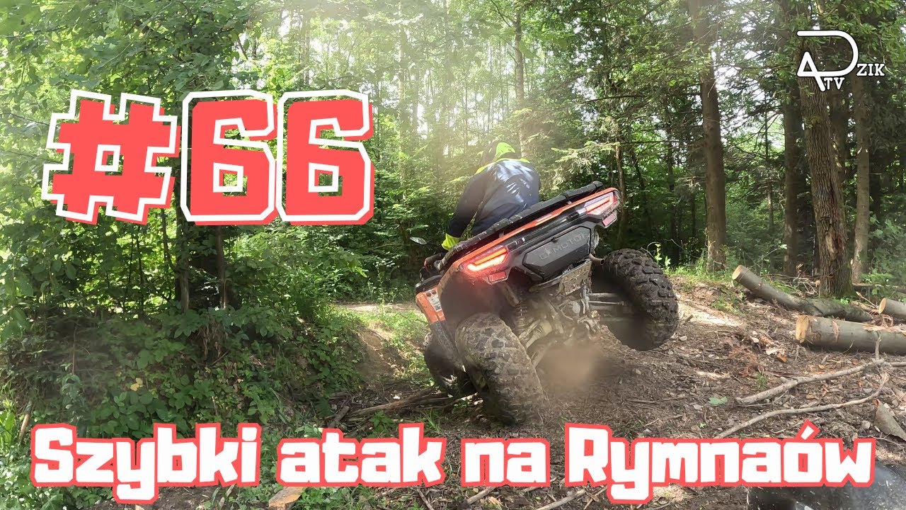 Jedziemy na obiad do Rymanowa, czyli 250km w terenie jednego dnia ATV Dzik #66