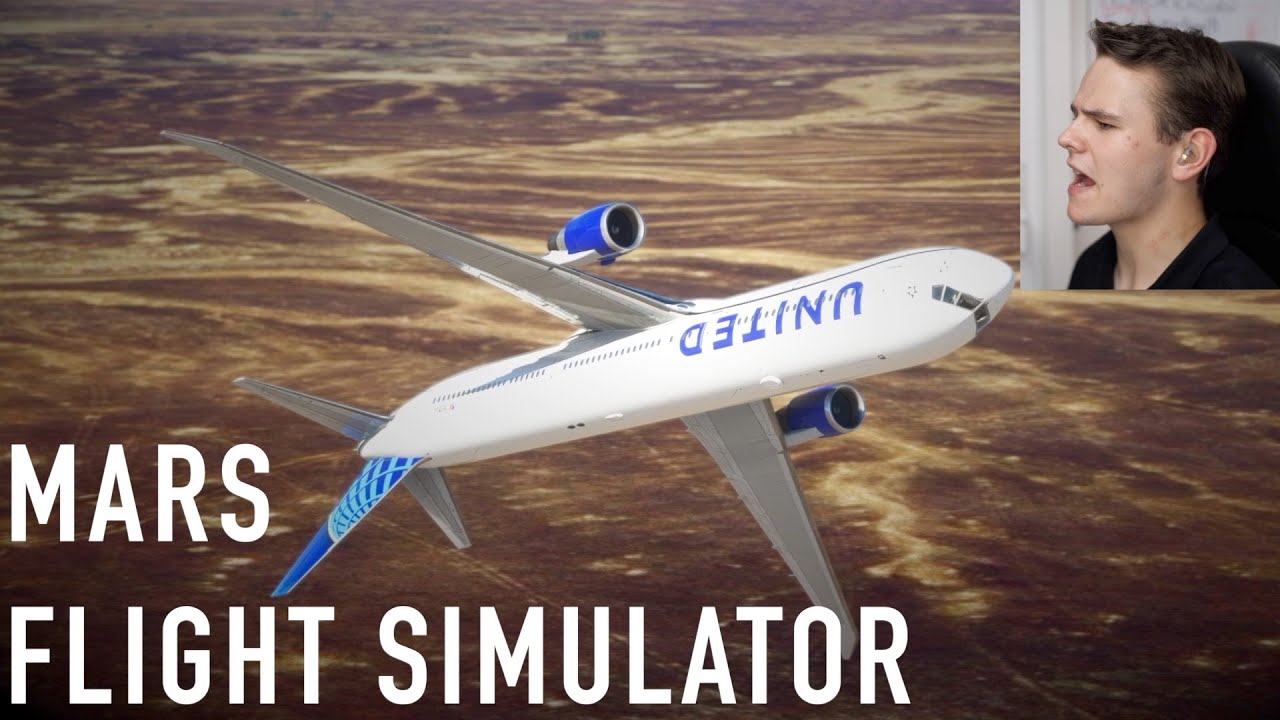 You Can Actually Fly TO MARS In A Flight Simulator - It's A Bad Idea