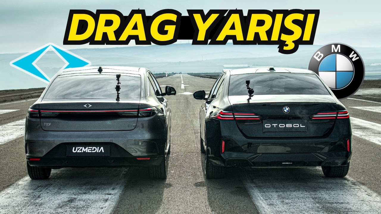 BMW vs Togg DRAG YARIŞI | T10F ve 520i G60 ile Yarıştık