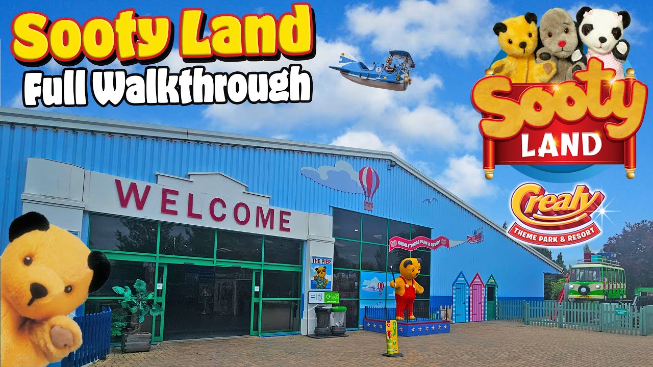 Sooty Land Full Walkthrough at Crealy Theme Park (July 2024) [4K]