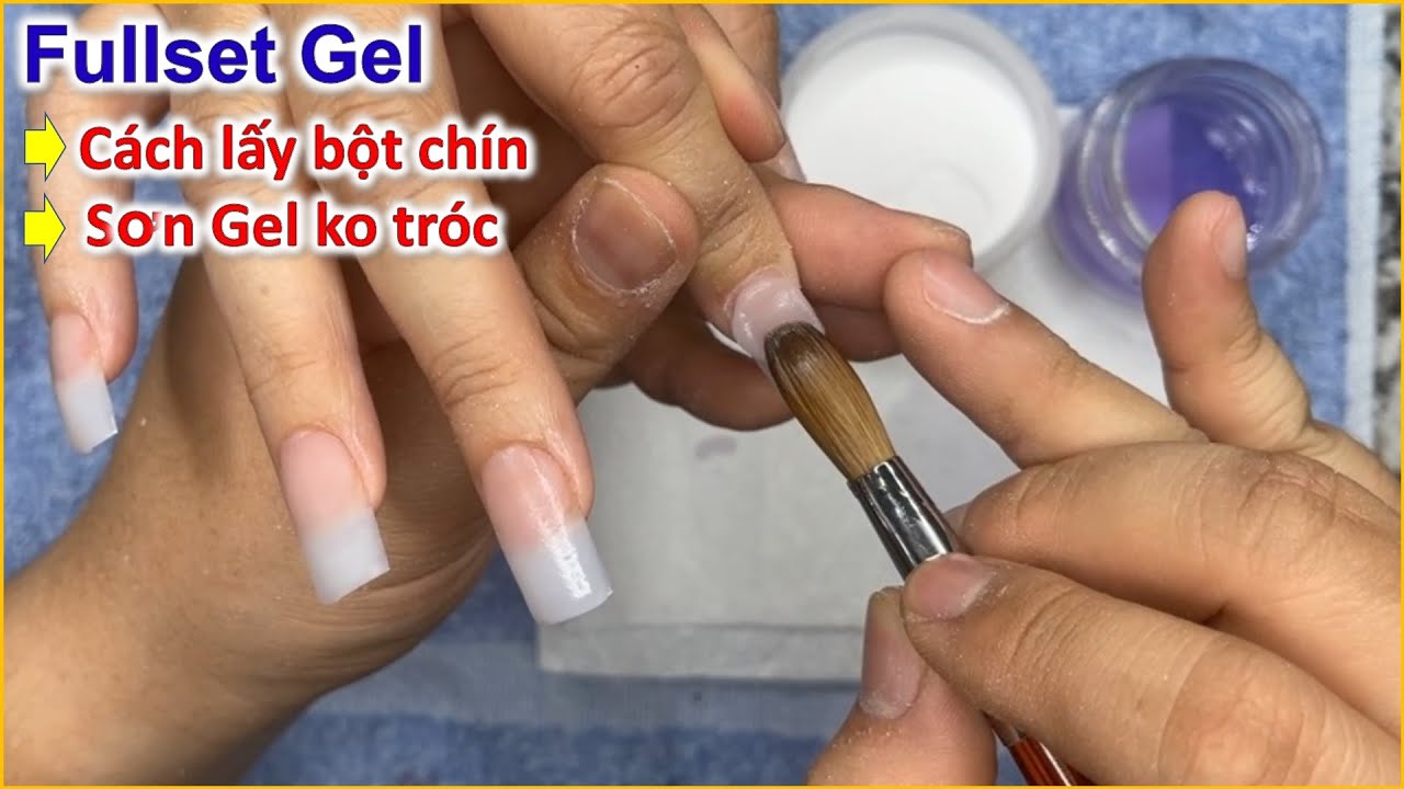 Phong Tran Art | Step by Step Basic Gel Polish Powder Coating