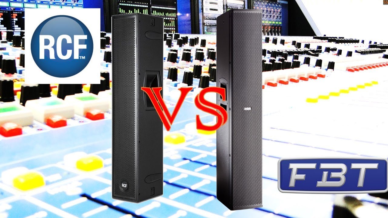 RCF Nxl24a vs FBT CLA406a