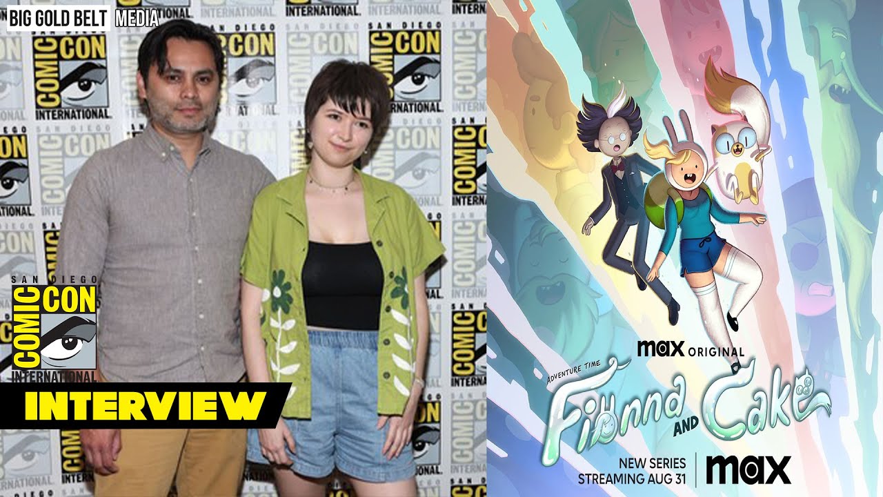 Adam Muto & Ryann Shannon Interview | Adventure Time: Fionna and Cake | SDCC 2023