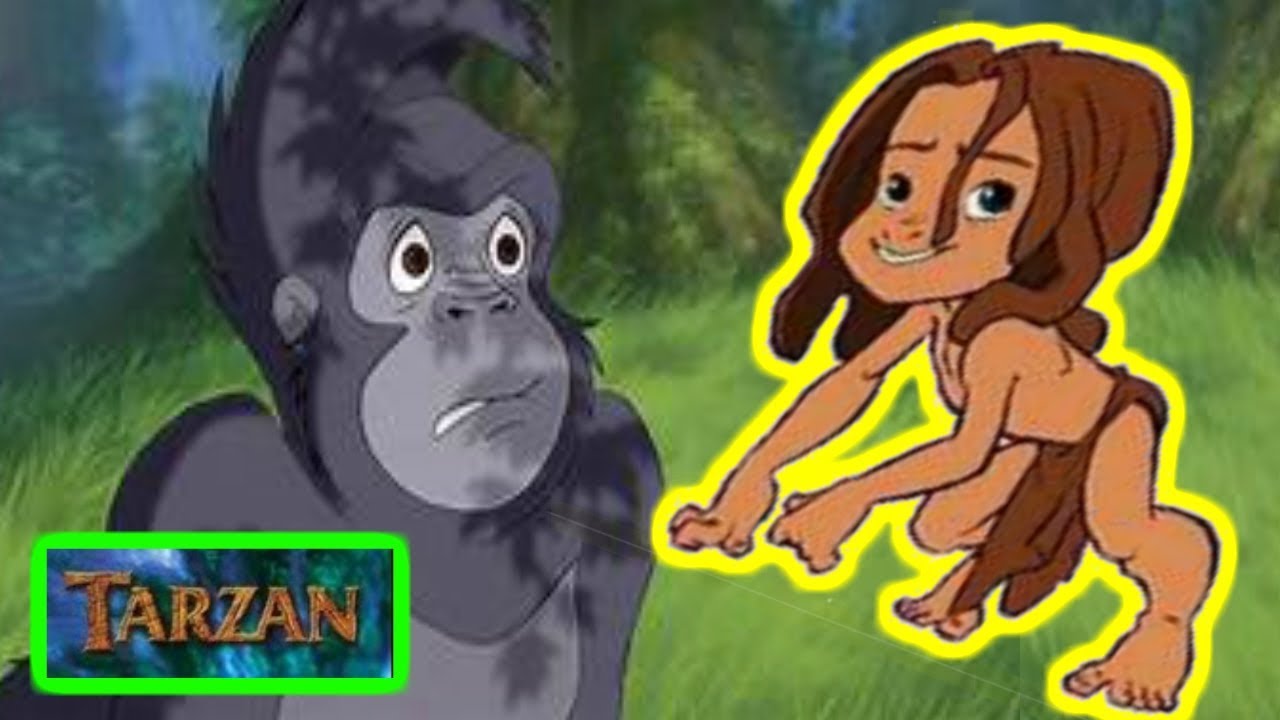 طرزان ديزنى لعبة | القرد ليفيل المياه والغابة لعبة كمبيوتر | tarzan disney pc