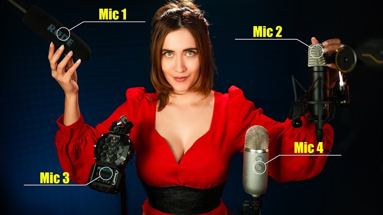 ASMR con 4 MIC ! Quasi 2 ORE di RELAX per DORMIRE senza fretta  | Asmr Ita | Asmr with Sasha