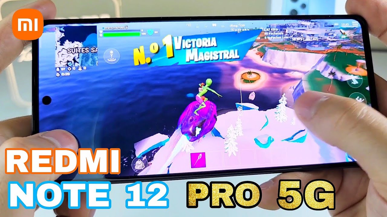 Redmi Note 12 PRO 5G ¡ GAMING TEST !