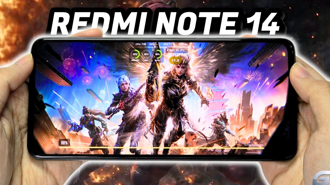 Redmi Note 14 test game Call of Duty Mobile CODM | Helio G99 Ultra