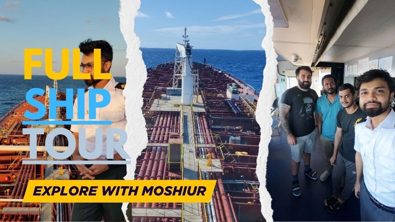 Full Ship Tour 🚢 | Engine Room to Bridge.