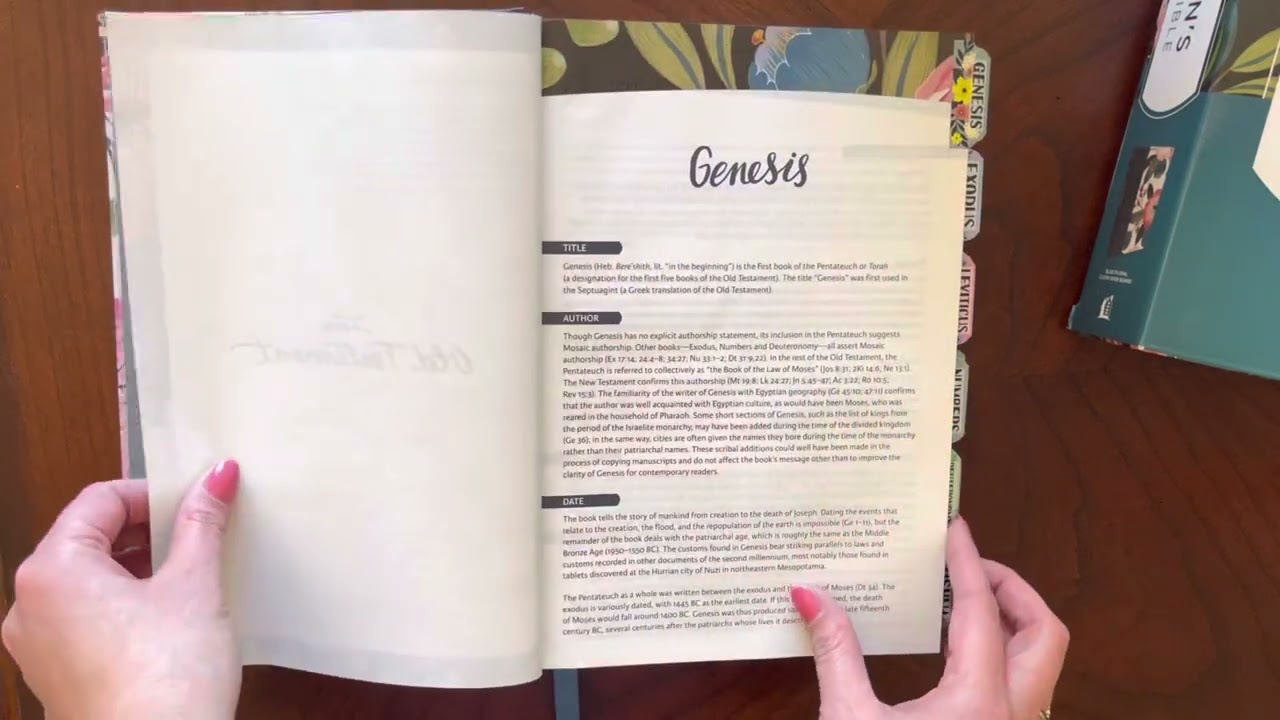 NIV Woman’s Study Bible walkthrough / review |