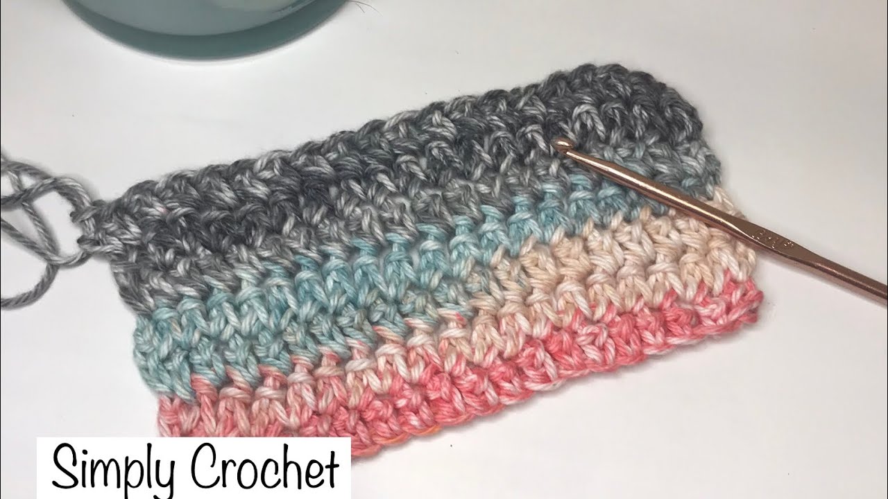 🌻EASY & QUICK STITCH-Extended Single Crochet