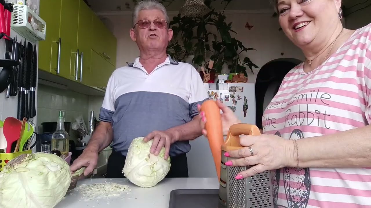 Наш способ приготовления квашеной капусты. 