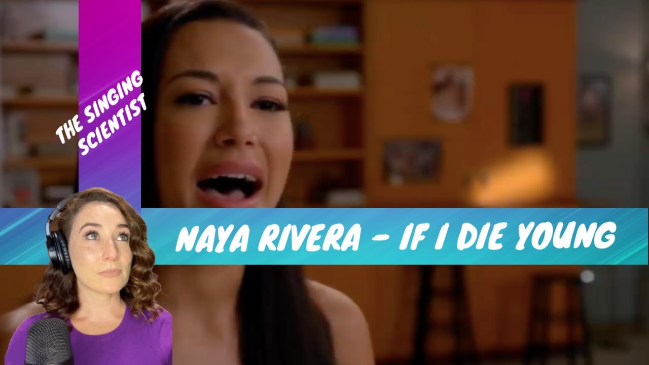 Vocal Coach Reacts Naya Rivera   If I Die Young | WOW she was