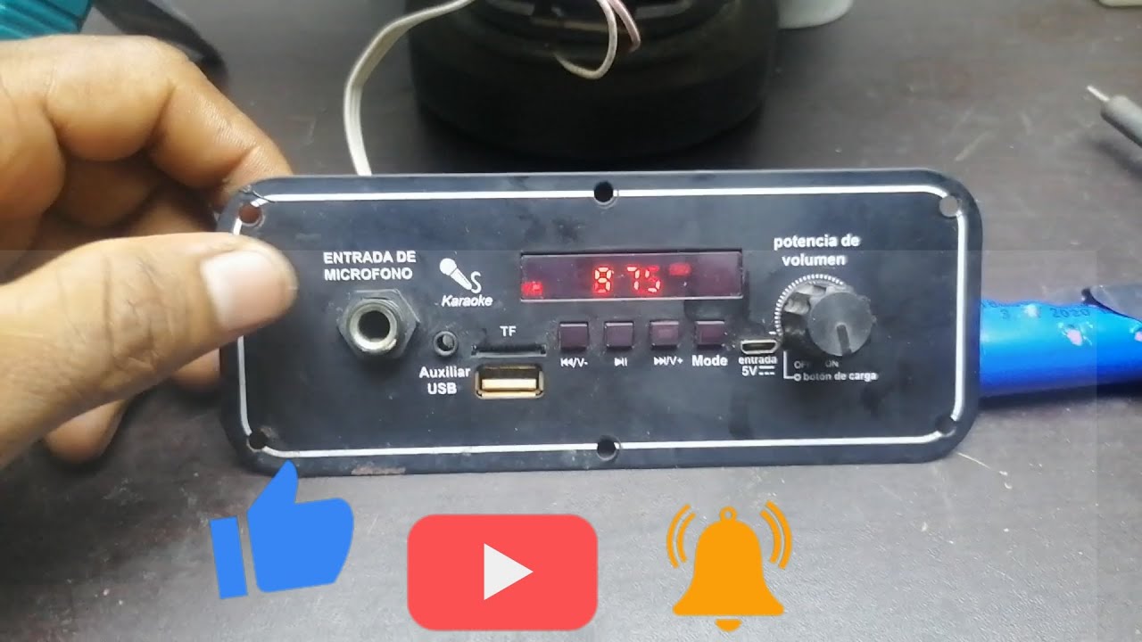 como reparar un altavoz bluetooth😱🔊😎
