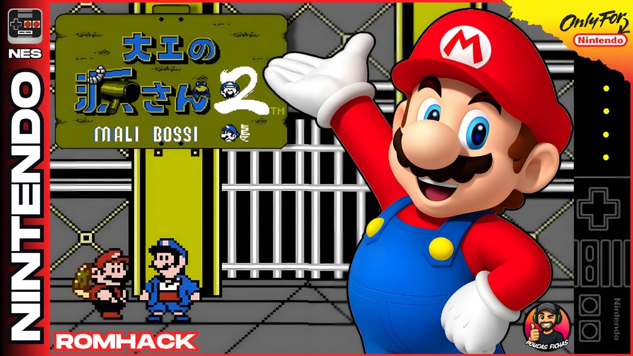 ✅ SUPER BROS: MALI BOSS 2 ( NES | HACK OF HAMMERIN' HARRY 2 | 2026 ) LONGPLAY - 8K 60 FPS 🔴