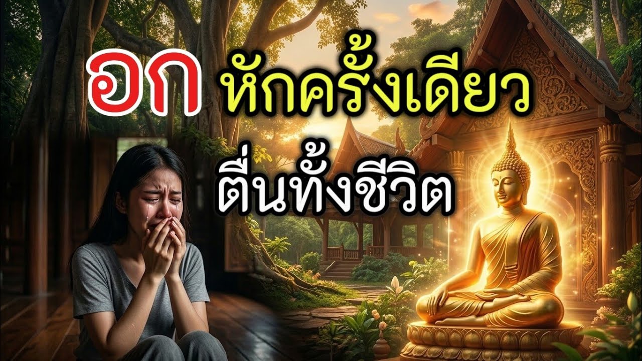 รู้หรือยังทำไมบางคนอกหักแล้วชีวิตดีขึ้น?#รักษาใจด้วยธรรมะ#ธรรมะก่อนนอน#ธรรมะสอนใจ#ใจสงบ เมื่อพบธรรม