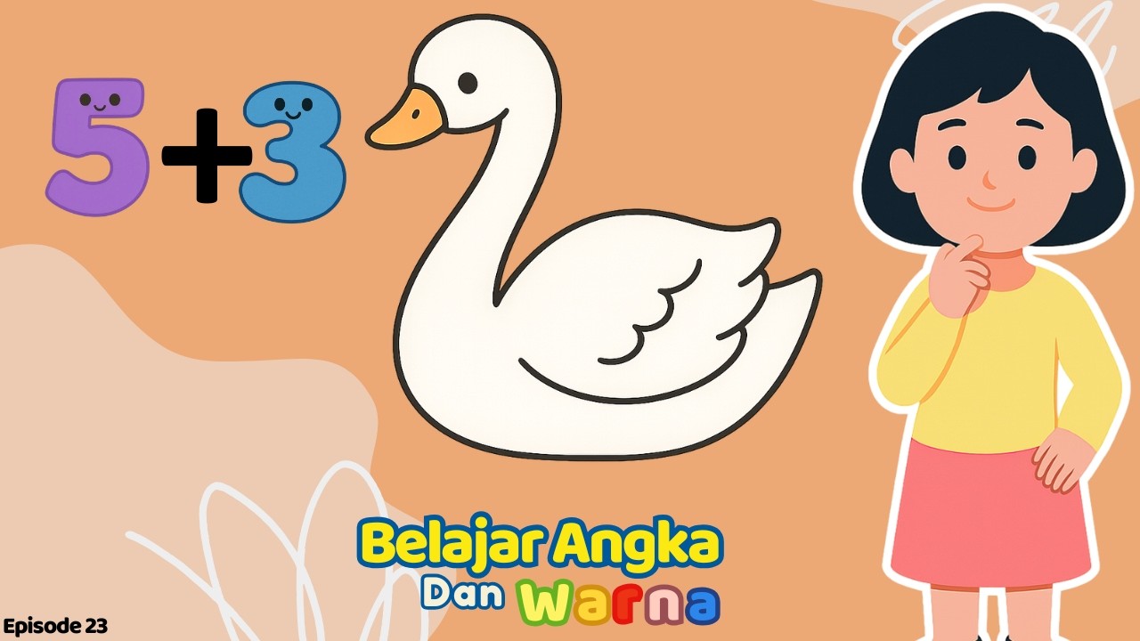 Kita Hitung Bareng-Bareng! | Belajar Angka Dan Warna Bersama Kak Dina #eps23