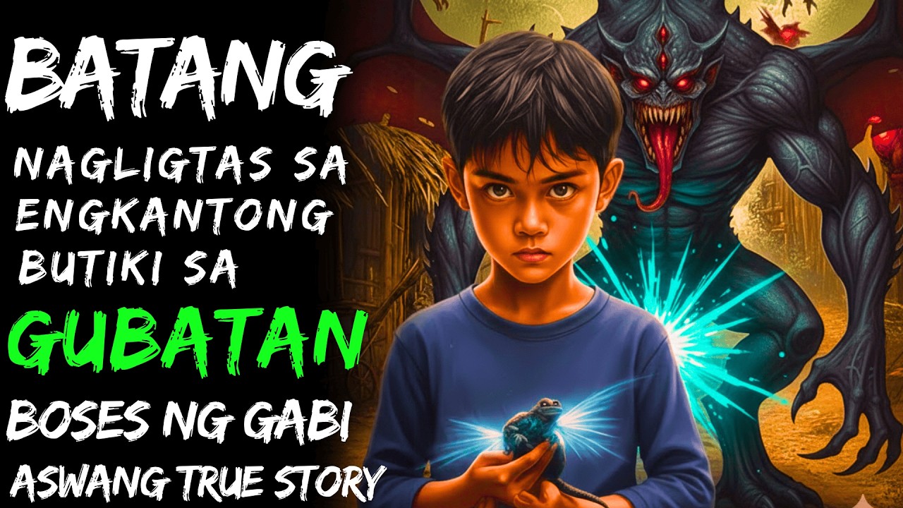 BATANG NAGLIGTAS SA ENGKANTONG BUTIKI SA GUBATAN (Aswang True Story)