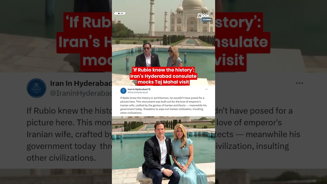 &lsquo;If He Knew History...&rsquo;: Iran&rsquo;s Hyderabad Consulate Mocks Rubio&rsquo;s Taj Mahal Visit