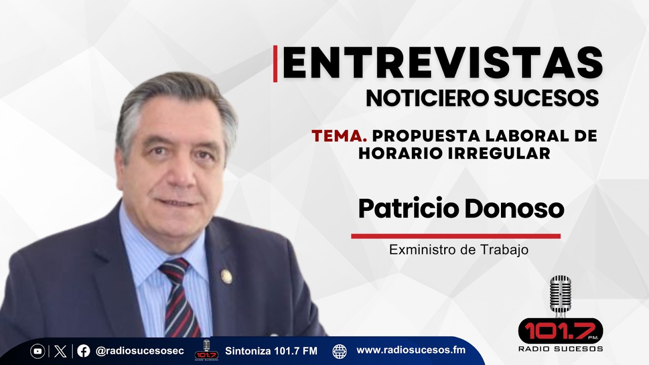 Entrevista  Patricio Donoso, exministro de Trabajo
