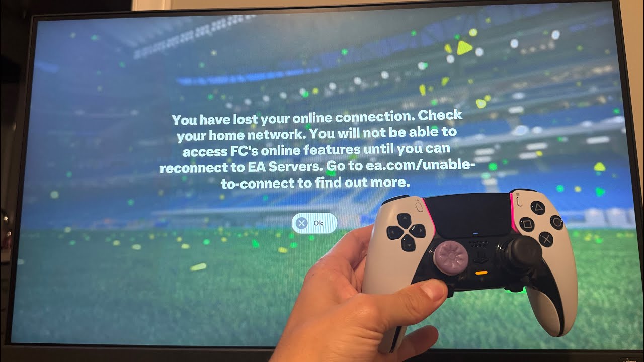 EA SPORTS FC 25: How to Fix &ldquo;You Have Lost Your Online Connection&rdquo; Error Tutorial! (Easy Method)