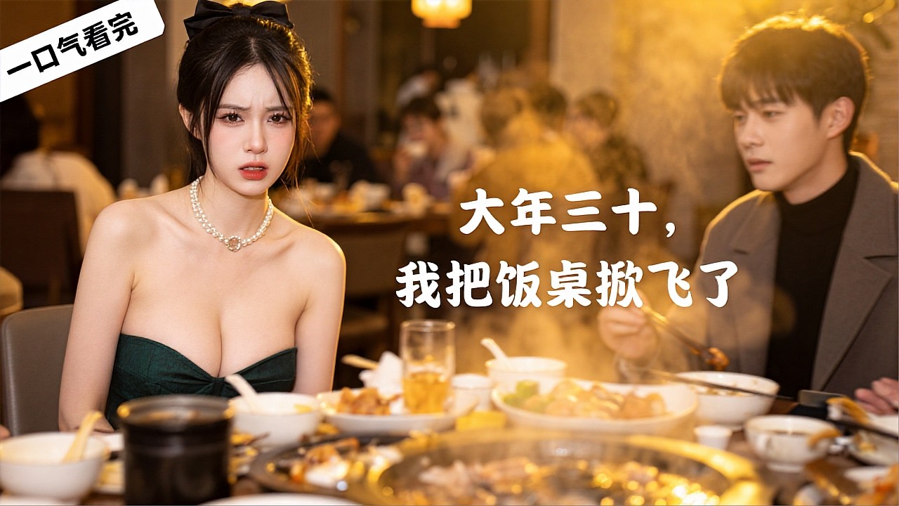 《大年三十，我把飯桌掀飛了》💖忍無可忍掀翻飯桌？年夜飯當場提離婚？#年夜飯名場面 #離婚逆襲 #女性覺醒 #現代婚姻