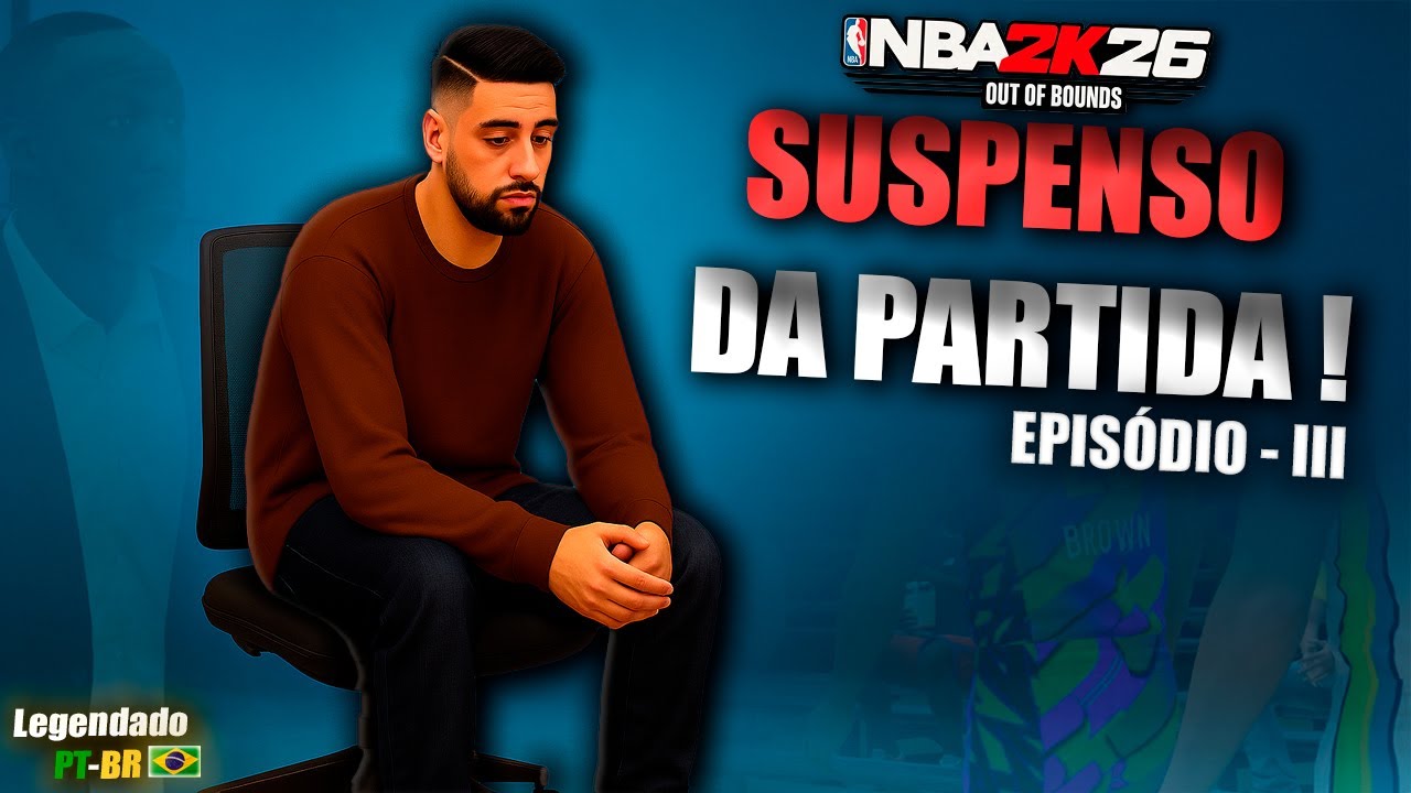 O Sonho em Risco... 🏀 | NBA 2K26 – EP 3 LEGENDADO PT-BR
