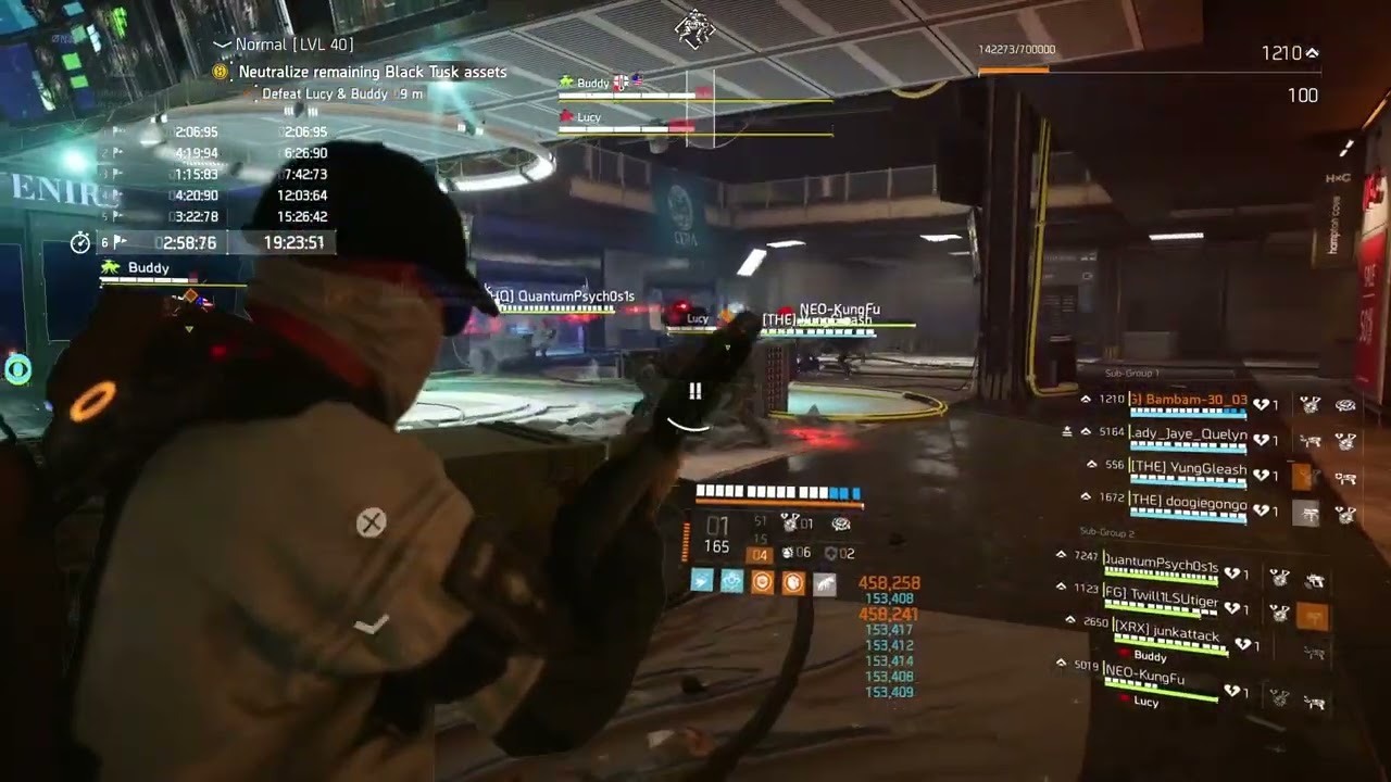 [JOIN OUR DISCORD FOR RAID HELP/ADVICE]The Division 2 Dark Hours Buddy And Lucy Middle Take Down