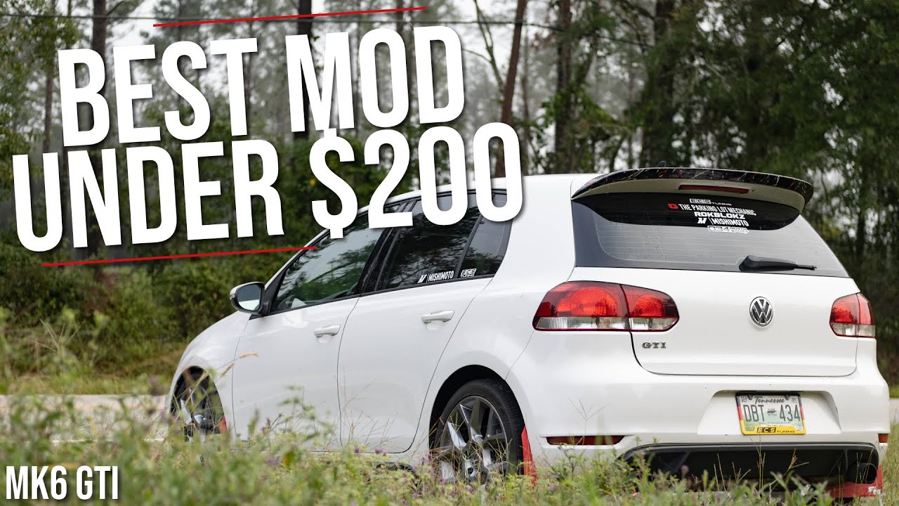 ЛУЧШИЙ МОД ДЛЯ ВАШЕГО MK6 GTI ДО 200 ДОЛЛАРОВ