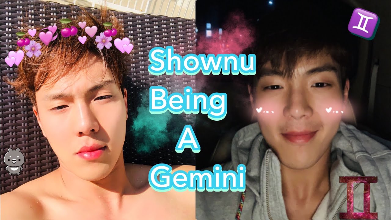 SHOWNU BEING A GEMINI